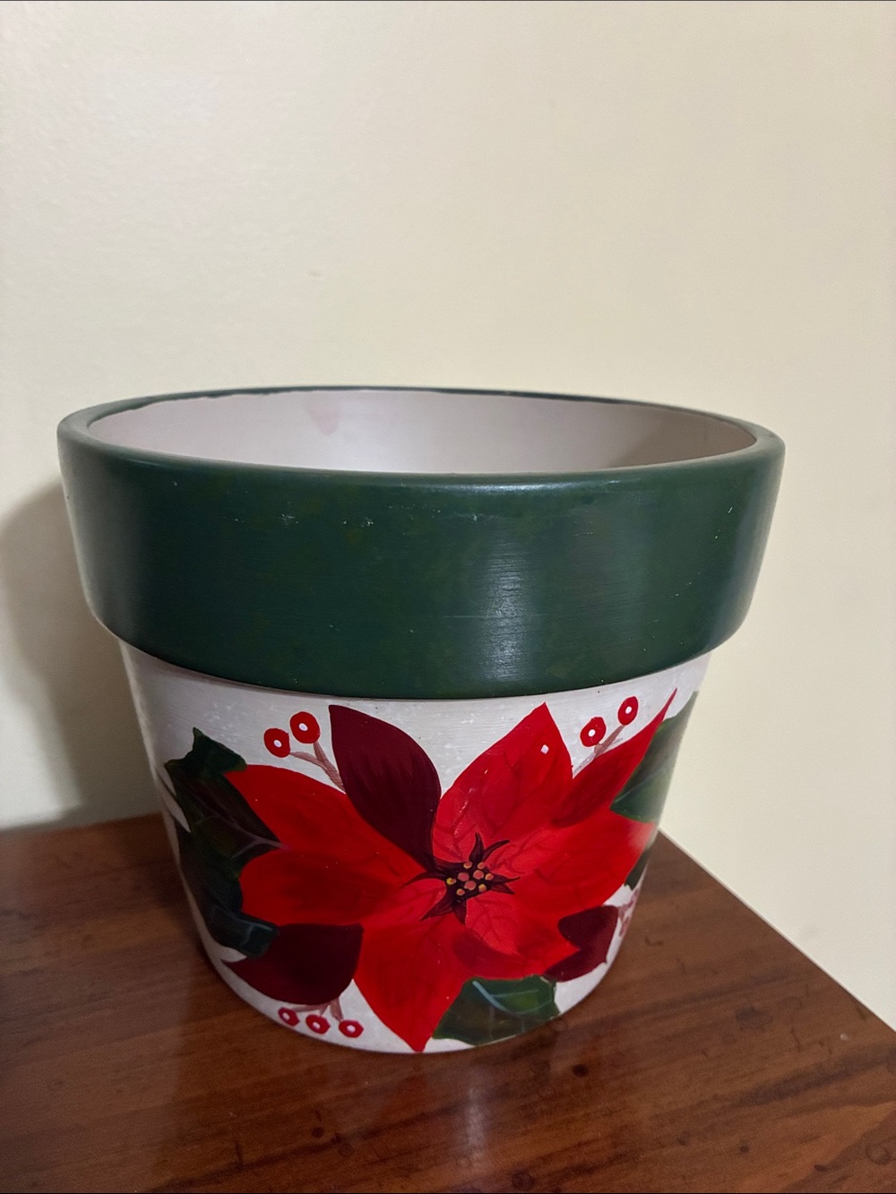 Edelman Pottery - POINSETTIA PLANT POT